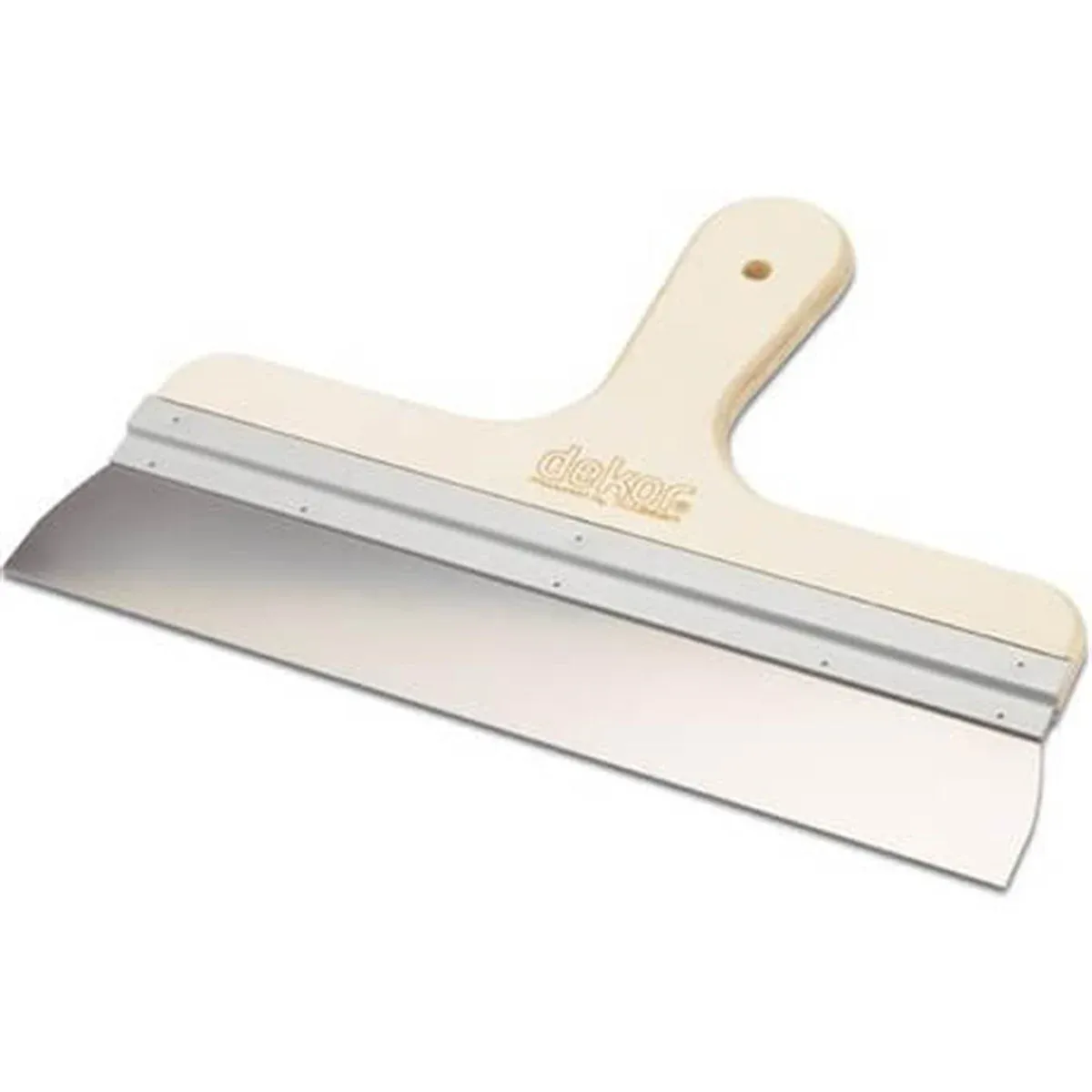 047 DEKOR EĞRİ AHŞAP SAPLI ISPATULA 30 CM