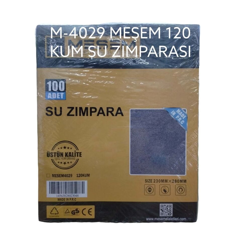 120 KUM MEŞEM SU ZIMPARASI