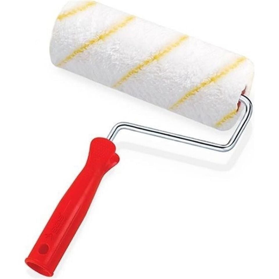 3020 CANRULO SATEN İÇ CEPHE RULO 10 CM KIRMIZI