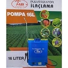 İLAÇ POMPASI AKÜLÜ 16LT