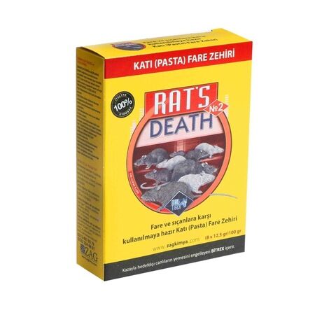 RATS KATI FARE ZEHİRİ 100GR