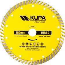 KUPA TURBO KANALLI ELMAS TESTERE 180*22.23 MM