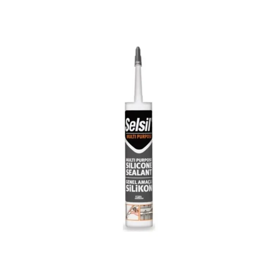 SELSİL GENEL AMAÇLI SİLİKON 280 GR BEYAZ