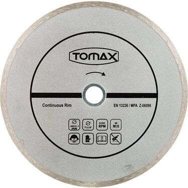 TOMAX SERAMİK ELMAS KESİCİ 115*1.3*8*22.23 MM