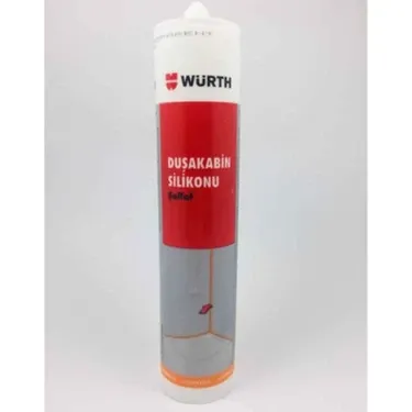 WÜRTH DUŞAKABİN SİLİKONU ŞEFFAF 310ML
